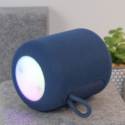 Draagbare Bluetooth Speaker HOCO HC30, 5W, TWS, RGB, Blauw