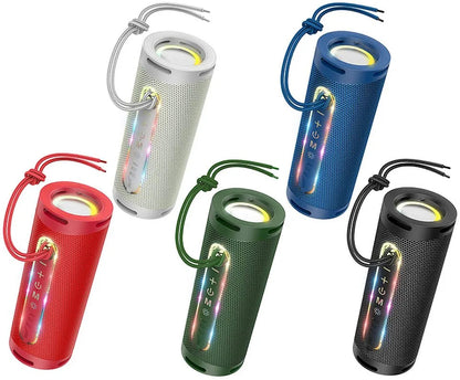 Draagbare Bluetooth Speaker HOCO HC9 Dazzling Pulse Sports, 10W, TWS, RGB, Blauw