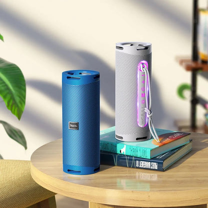 Draagbare Bluetooth Speaker HOCO HC9 Dazzling Pulse Sports, 10W, TWS, RGB, Blauw