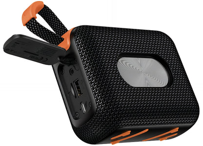 Draagbare Bluetooth Speaker HOCO HC31, 10W, TWS, RGB, Waterdicht, Zwart