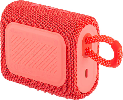 Draagbare Bluetooth-luidspreker JBL GO 3, 4.2W, Pro Sound, Waterdicht, Roze JBLGO3RED