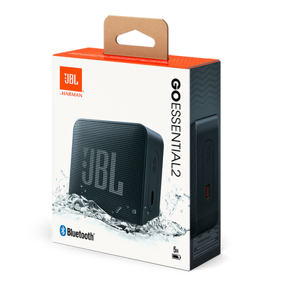 Draagbare Bluetooth Speaker JBL Go Essential 2, 3.1W, Pro Sound, Waterdicht, Zwart JBLGOES2BLKCN