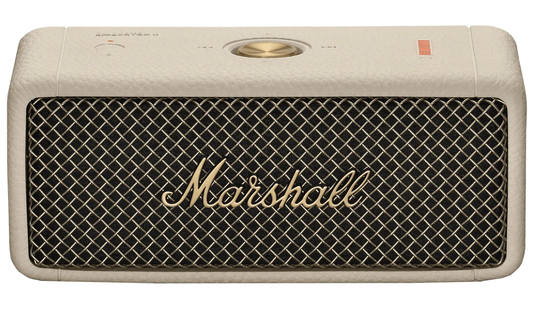 Enceinte Portable Bluetooth Marshall Emberton II, 20W, Étanche, Crème
