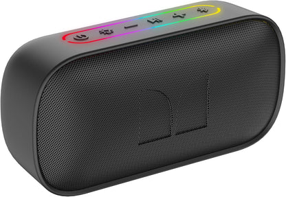 Draagbare Bluetooth-luidspreker Monster S150, 14W, TWS, RGB, Waterdicht, Zwart