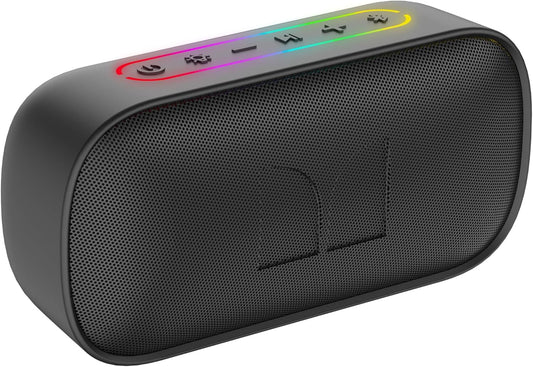 Draagbare Bluetooth-luidspreker Monster S150, 14W, TWS, RGB, Waterdicht, Zwart