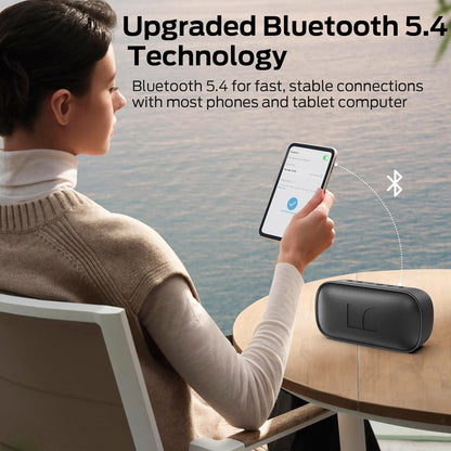 Draagbare Bluetooth-luidspreker Monster S150, 14W, TWS, RGB, Waterdicht, Zwart