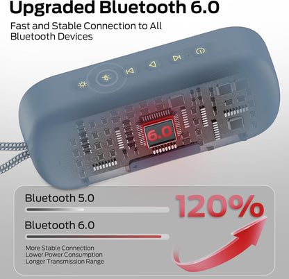 Draagbare Bluetooth-luidspreker Monster S150 Plus, 40W, TWS, RGB, waterdicht, blauw
