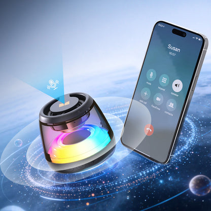 Draagbare Bluetooth Speaker Monster Mag Flux, 5W, TWS, RGB, Zwart