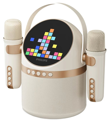Draagbare Bluetooth Speaker Philips, 10W, Karaoke, Beige TAS2509WT/00