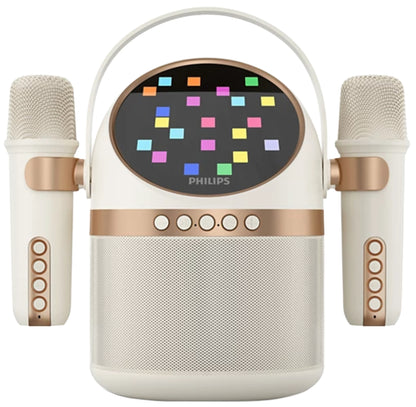 Enceinte Portable Bluetooth Philips, 10W, Karaoke, Beige TAS2509WT/00