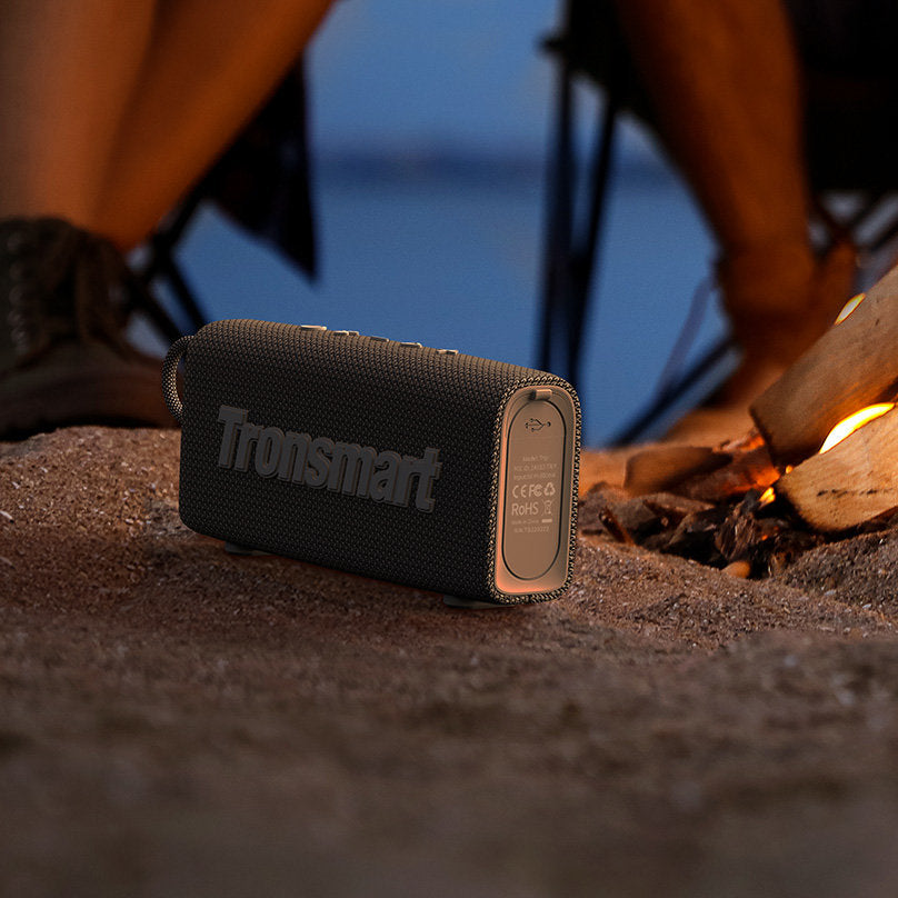 Draagbare Bluetooth-luidspreker Tronsmart Trip, 10W, TWS, Waterdicht, Zwart