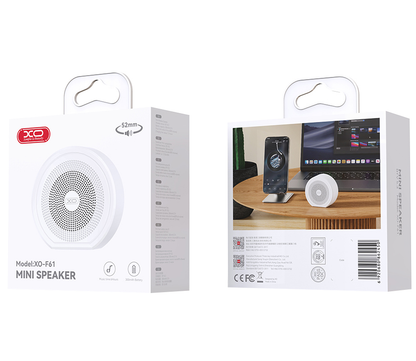 Draagbare Bluetooth-luidspreker XO Design F61, 3 W, TWS, wit