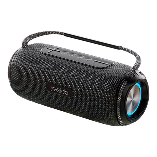Enceinte Portable Bluetooth Yesido YSW11, 40W, RGB, Étanche, Noire