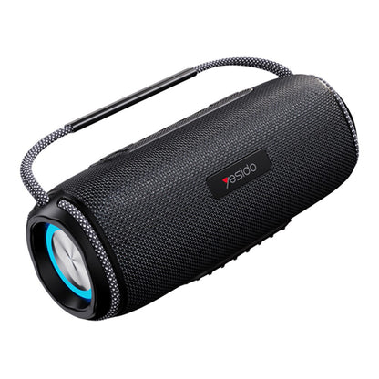 Tragbarer Bluetooth-Lautsprecher Yesido YSW11, 40W, RGB, wasserdicht, Schwarz