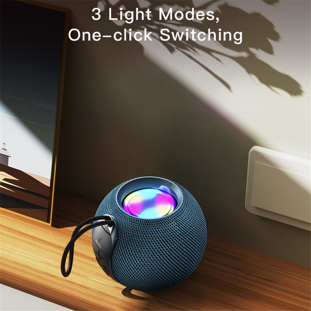 Enceinte Portable Bluetooth Yesido YSW13, 5W, RGB, Bleue