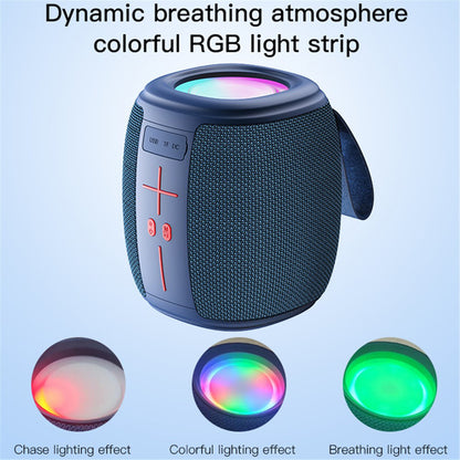 Draagbare Bluetooth Speaker Yesido YSW14, 5W, RGB, Blauw