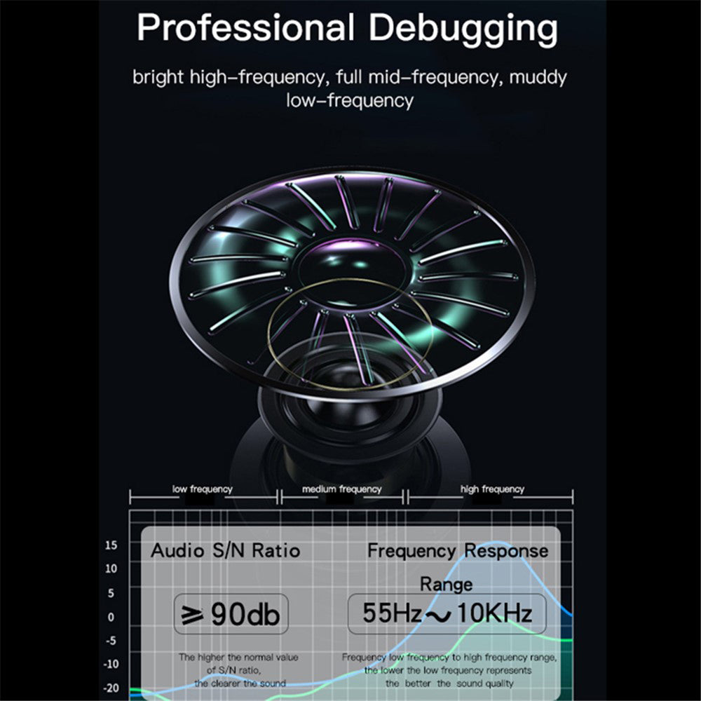 Draagbare Bluetooth Speaker Yesido YSW14, 5W, RGB, Blauw