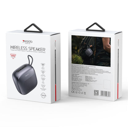 Enceinte Portable Bluetooth Yesido YSW24, 5W, Étanche, Noire