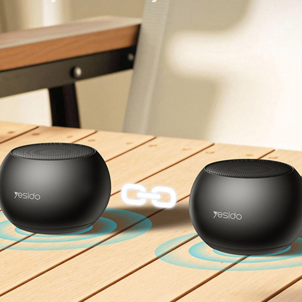 Bluetooth-luidspreker Yesido YSW33, 3W, Zwart