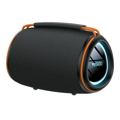 Enceinte Portable Bluetooth Yesido YSW39, 20W, TWS, RGB, Noire
