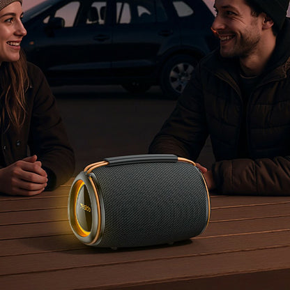 Enceinte Portable Bluetooth Yesido YSW39, 20W, TWS, RGB, Noire