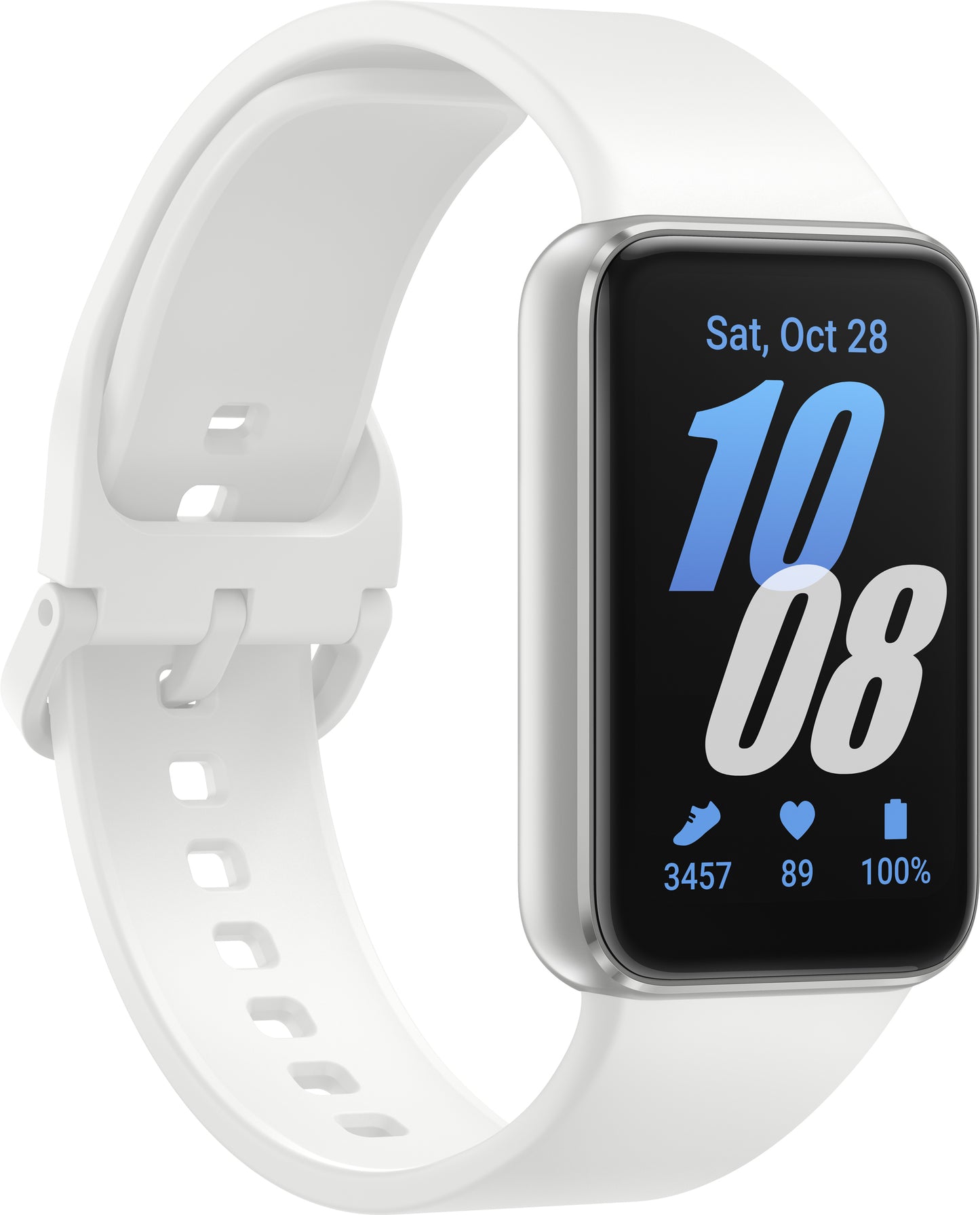 Bracelet Fitness Samsung Galaxy Fit3, Argenté SM-R390NZSAEUE