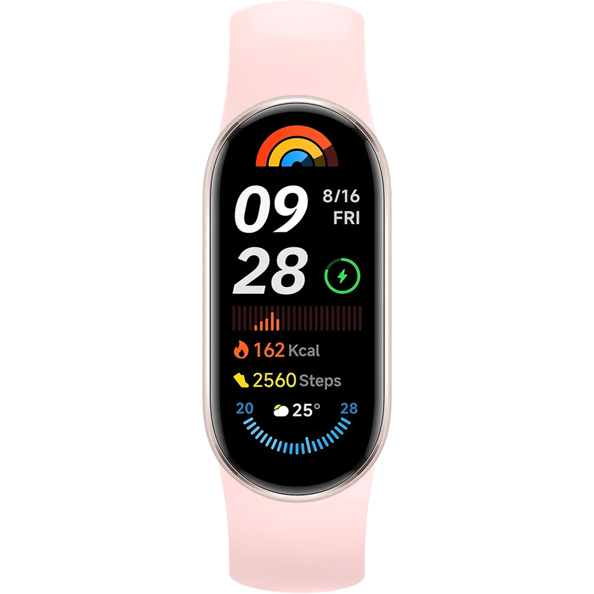 Xiaomi Mi Smart Band 9 fitnessarmband, roze BHR834545GL 