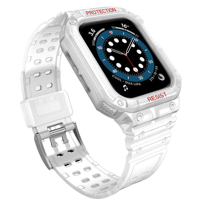 Étui blindé OEM pour Apple Watch 41mm / 40mm / 38mm Series, blanc