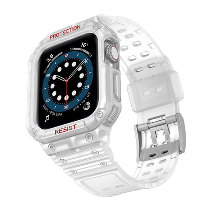 Étui blindé OEM pour Apple Watch 41mm / 40mm / 38mm Series, blanc