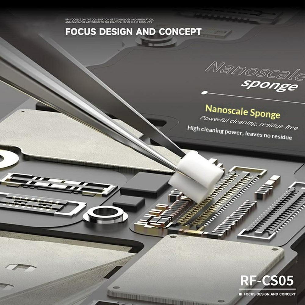 Reinigingssponzen RF4 RF-CS05, Set van 500 stuks