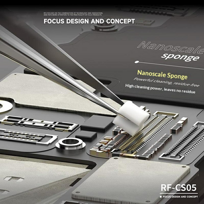 Reinigingssponzen RF4 RF-CS05, Set van 500 stuks