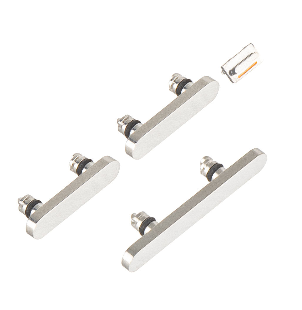 Bouton On-Off - Volume - Profil Apple iPhone 12 Pro Max / 12 Pro, Argenté