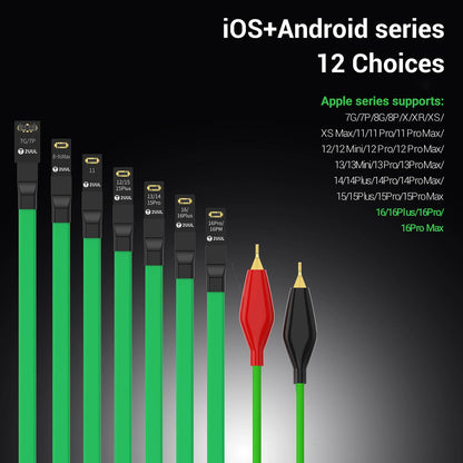 2UUL PW02 Stromkabel für Apple iPhone / Android Serie