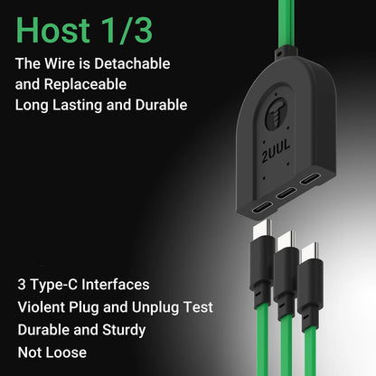 2UUL PW02 Stromkabel für Apple iPhone / Android Serie