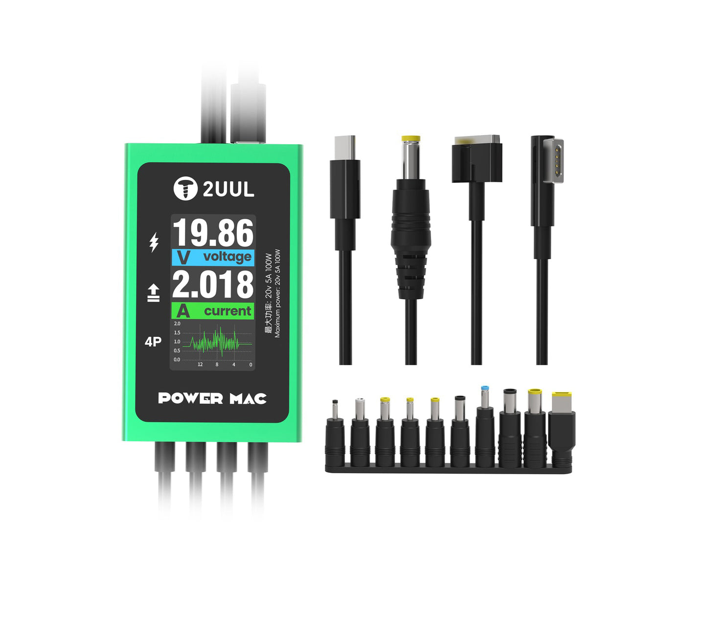 Voedingskabel 2UUL PW08 voor laptops