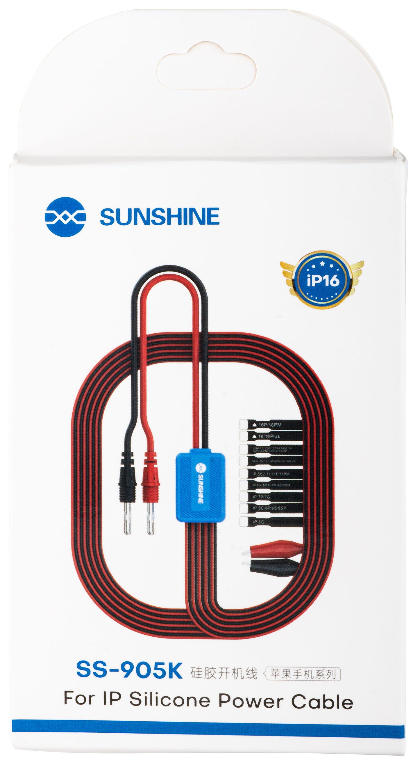 Câble d'alimentation Sunshine SS-905K pour Apple iPhone 6 - 16 Pro Max Series