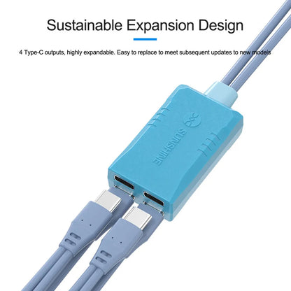 Sunshine Power Cable SS-908E voor Apple iPhone-serie 