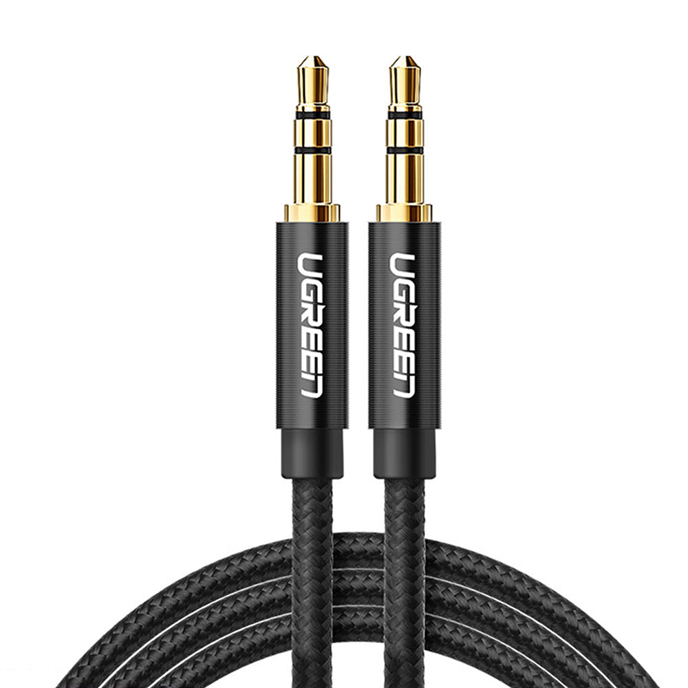 Câble Audio 3.5mm - 3.5mm UGREEN AV112, 1m, Noir