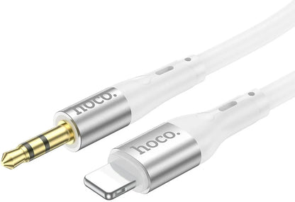 Audio Kabel Lightning - 3.5mm HOCO UPA22, 1m, Wit