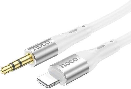 Audio Kabel Lightning - 3.5mm HOCO UPA22, 1m, Wit
