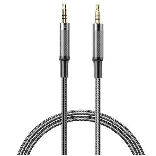 Câble Audio 3.5mm - 3.5mm XO Design NB-R279C, 1m, Noir