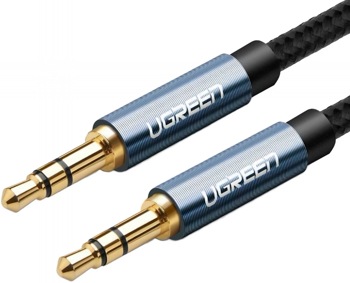 3,5mm - 3,5mm Audio Kabel UGREEN AV112, 2m, Blauw