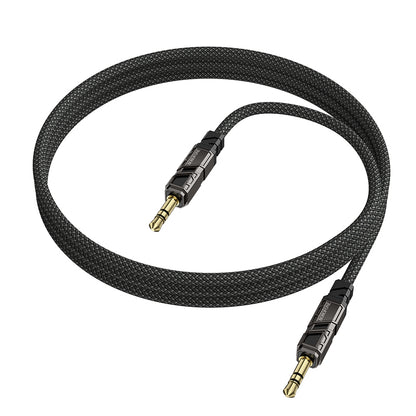 Câble Audio 3.5mm - 3.5mm Borofone BL22 Dignity, 1m, Noir