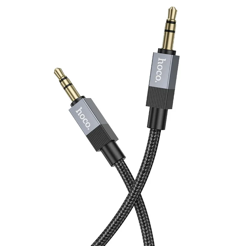 Audio Kabel 3.5mm - 3.5mm HOCO UPA32, 1m, Zwart