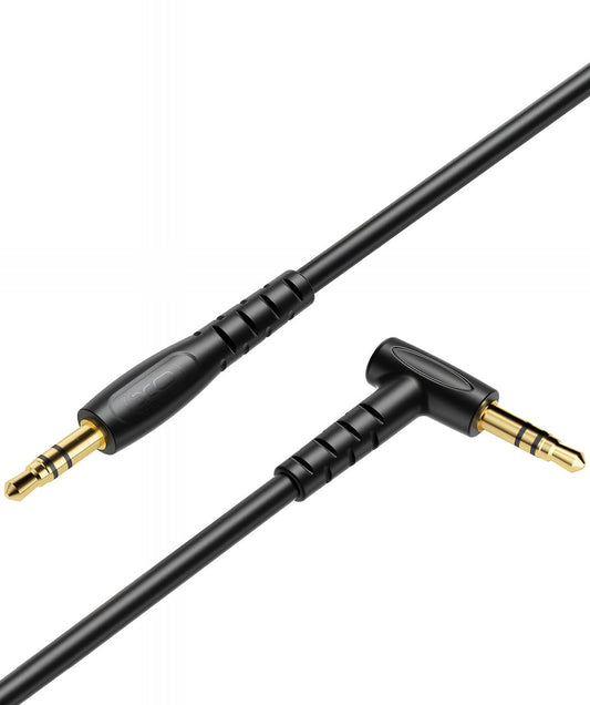 Câble Audio 3.5mm - 3.5mm XO Design NB-R272, 1m, Noir