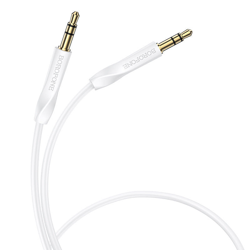 Audiokabel 3,5mm - 3,5mm Audiokabel BL16, 1m, Wit 