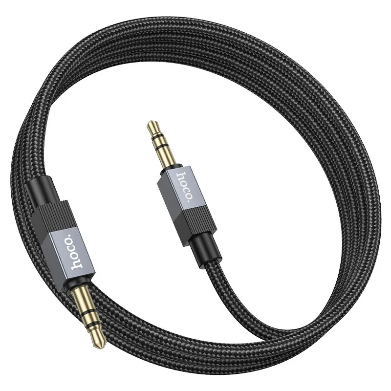 Audio Kabel 3.5mm - 3.5mm HOCO UPA32, 1m, Zwart