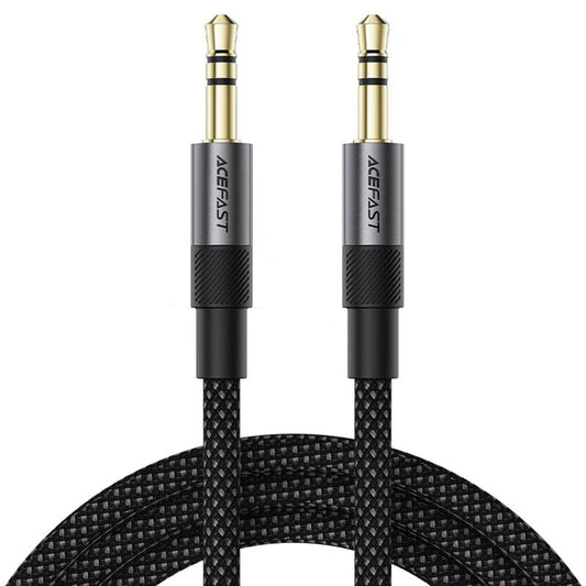 Audio-Kabel 3.5mm - 3.5mm Acefast J10, 1m, Schwarz