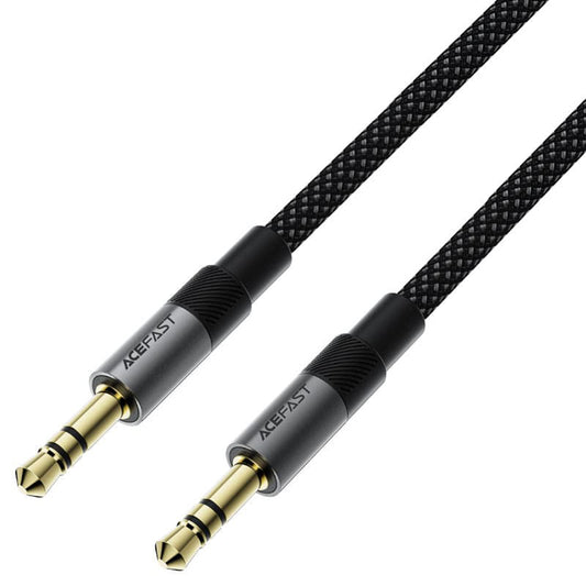 Audio-Kabel 3.5mm - 3.5mm Acefast J10, 1m, Schwarz