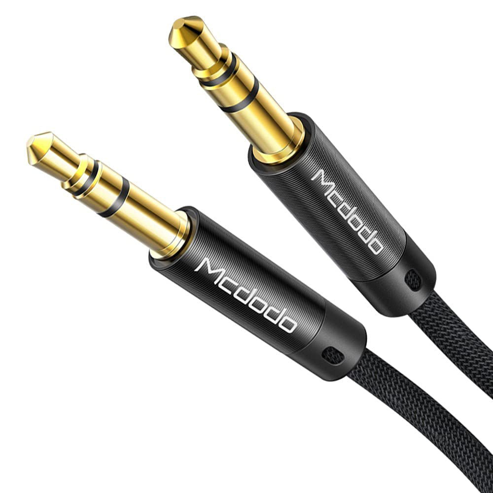 Câble Audio 3.5mm - 3.5mm McDodo CA-6640, 1.2m, Noir